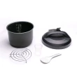 Panela de Pressão Elétrica Digital Gallant 6L GPP06 15 Funções Clique E Pronto Inox 1000W