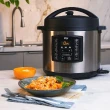 Panela Elétrica de Pressão Wap Preto e Inox 6L 220V WPPE1